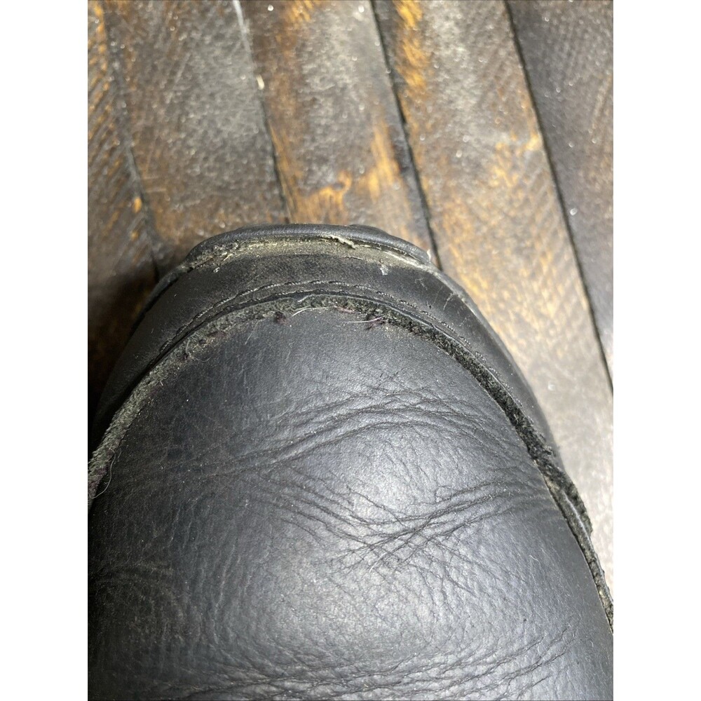 MerreLL Mens Sz 12 Comfort Slip On Loafer Black Leather - Picture 6 of 12